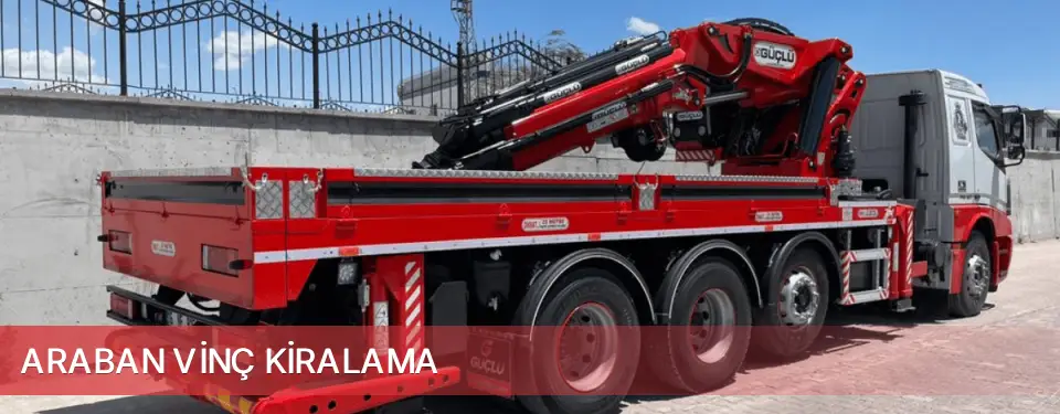 Araban İlçemi Vinç Kiralama